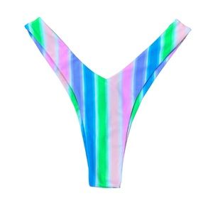 Kulani Kinis Y Cheeky Bikini Bottom - Fairy Floss - Medium